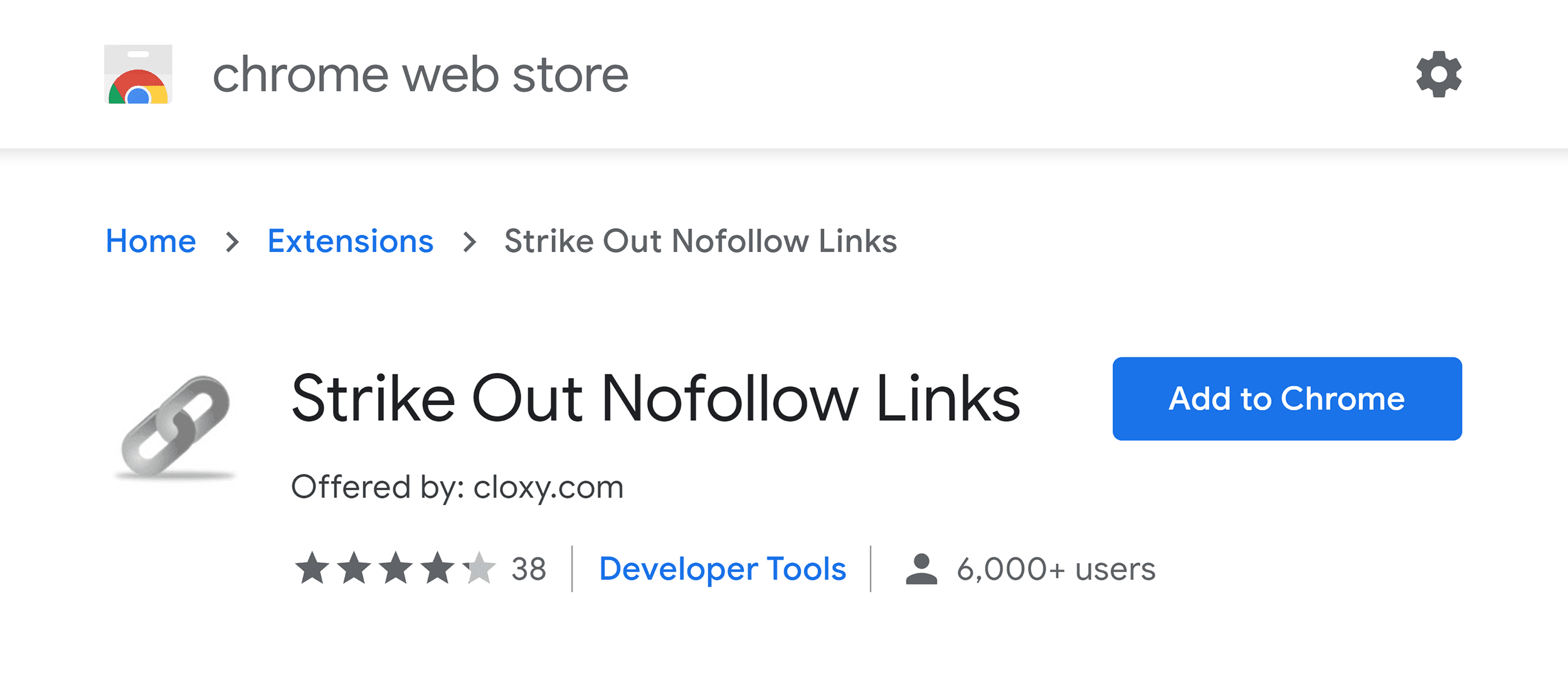 Chrome 网上应用店 – 删除 Nofollow 链接