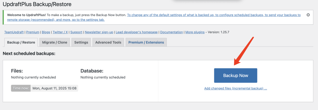 WordPress Website Backup and Restoration (4 Methods)