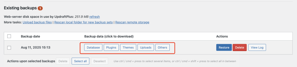 WordPress Website Backup and Restoration (4 Methods)